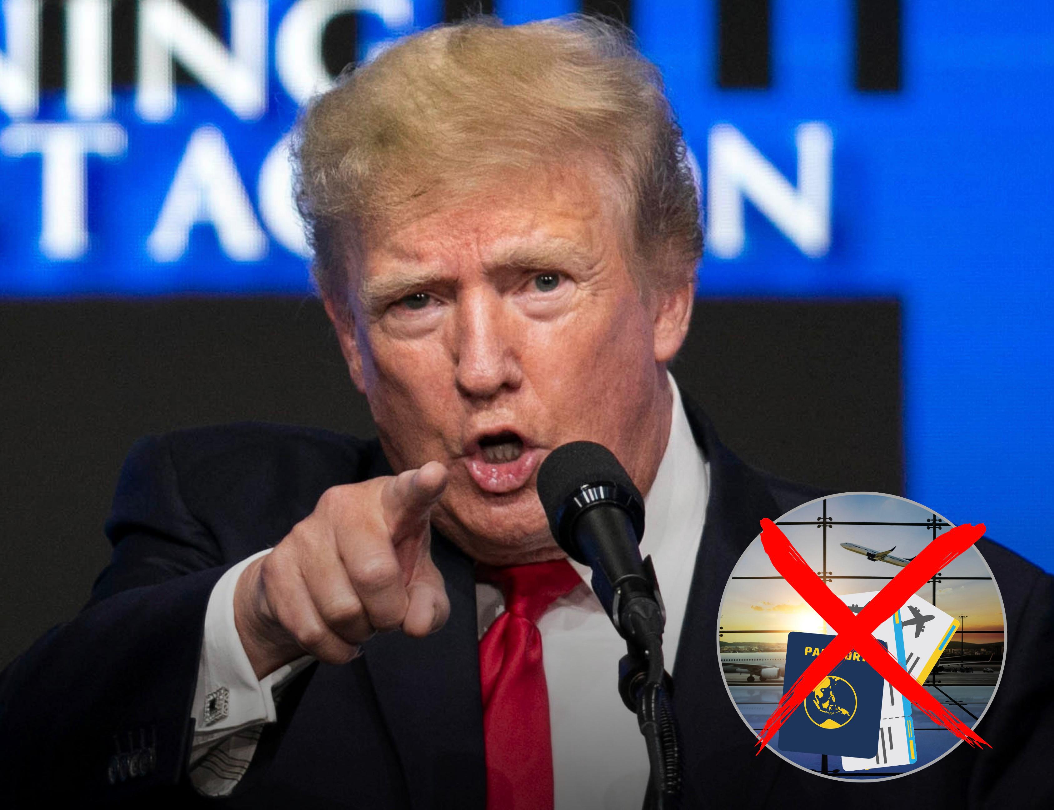 Trump Imposes Full Travel Ban on 12 Countries Citing Security Concerns