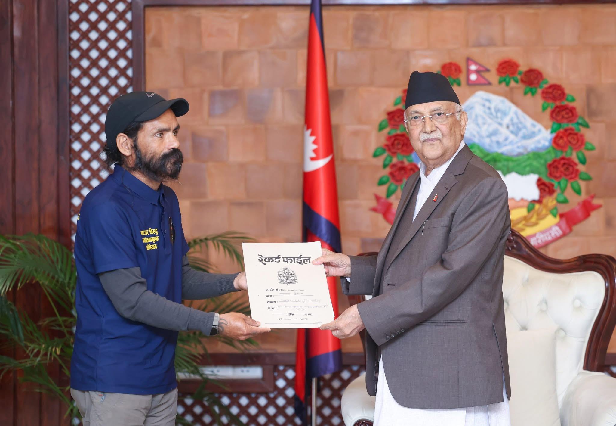 PM Oli Lauds Barefoot Journey for Karnali’s Future