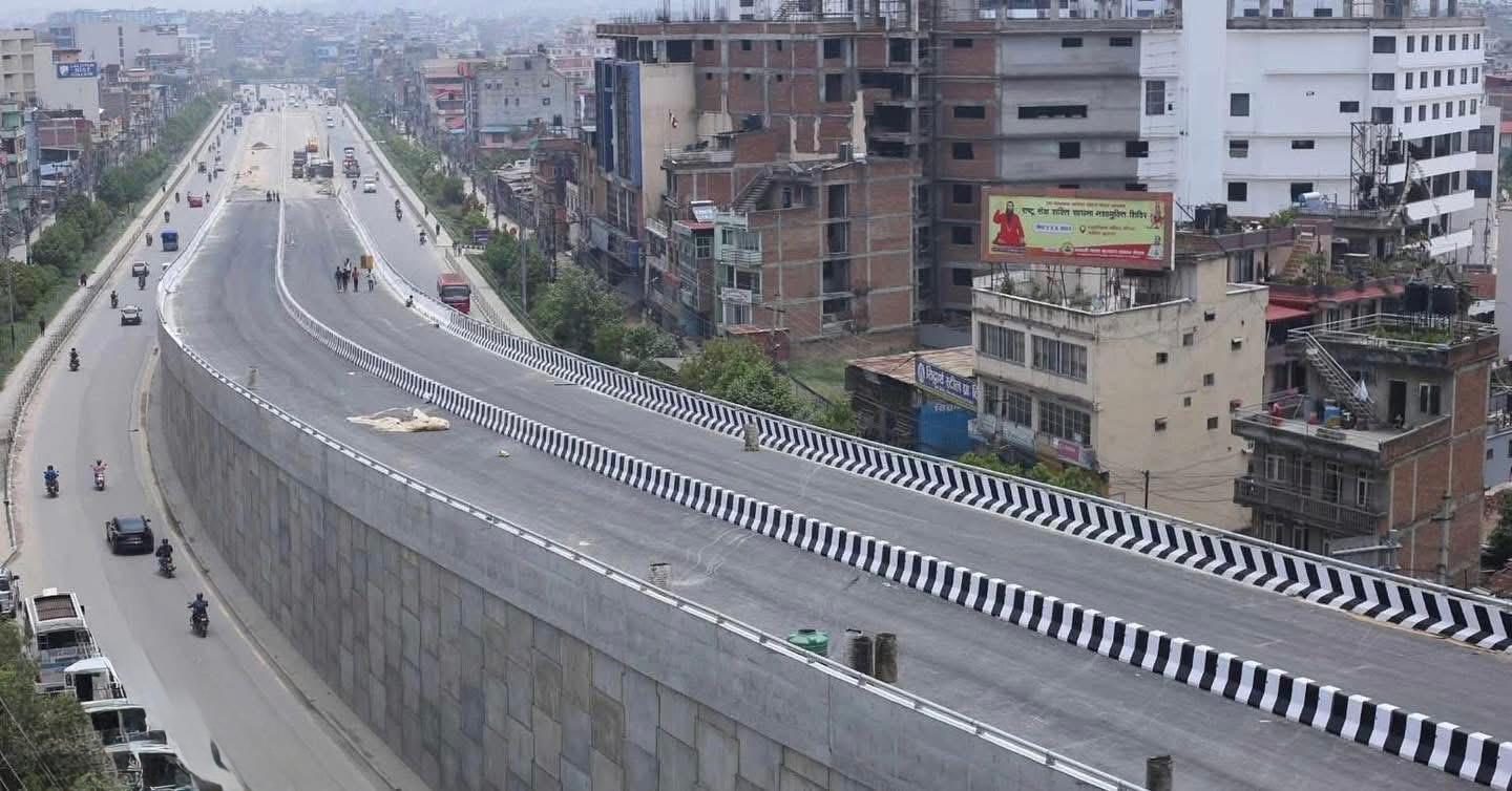 Nepal’s First Flyover Opens at Gwarko