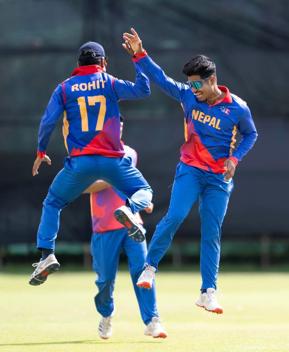 A Roaring Victory: Nepal Triumphs Over Scotland in T20 Series