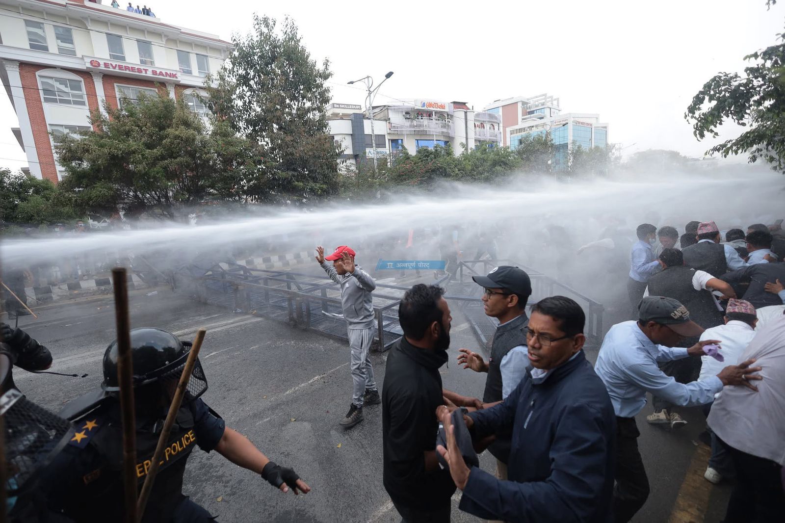 Teachers' Protest Turns Tense in Kathmandu